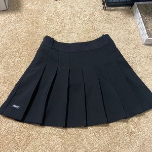 Shein Black Pleated Oho!! Skirt